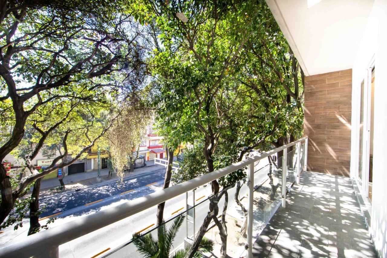Comfy Apartment With Private Balcony & Natural Light - Xola México DF Exterior foto